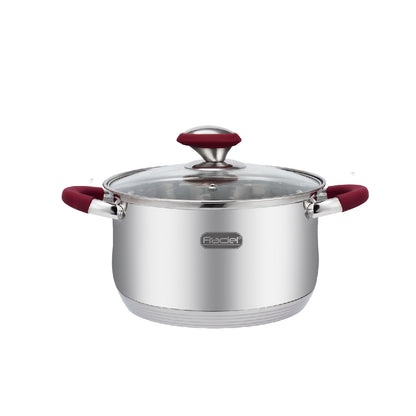 Batería de Cocina 13 Pz Acero Inoxidable Inducción Rubí Fraciel