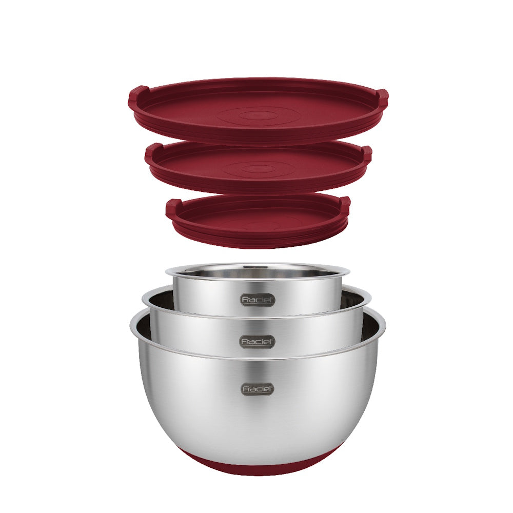 Batería de Cocina 13 Pz Acero Inoxidable Inducción Rubí Fraciel