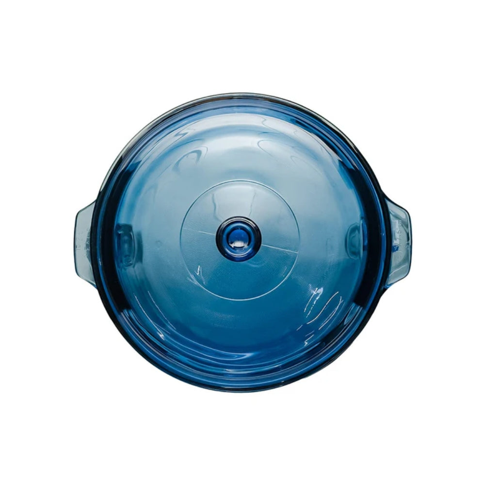 Cacerola de Vidrio con Tapa 3.2 L Azul Denim Libbey B228