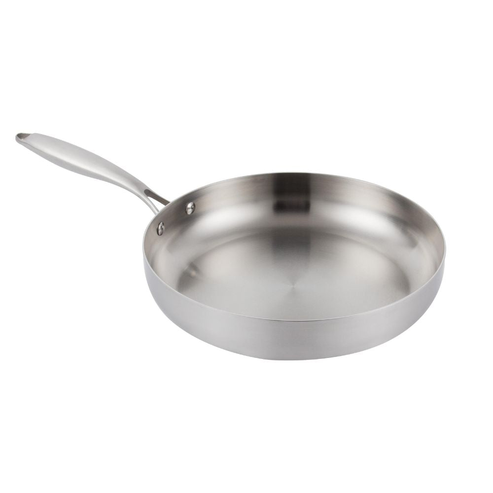 Sartén de Acero Inoxidable 30 cm Loretto Pro Fraciel