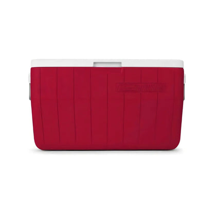 Hielera 48 Qt Rojo Con Asas Tapa Enfriador 2 Piezas Coleman