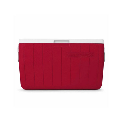 Hielera 48 Qt/ 45.4 Litros/ 63 Latas Coleman Rojo