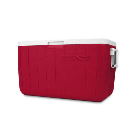 Hielera 48 Qt/ 45.4 Litros/ 63 Latas Coleman Rojo