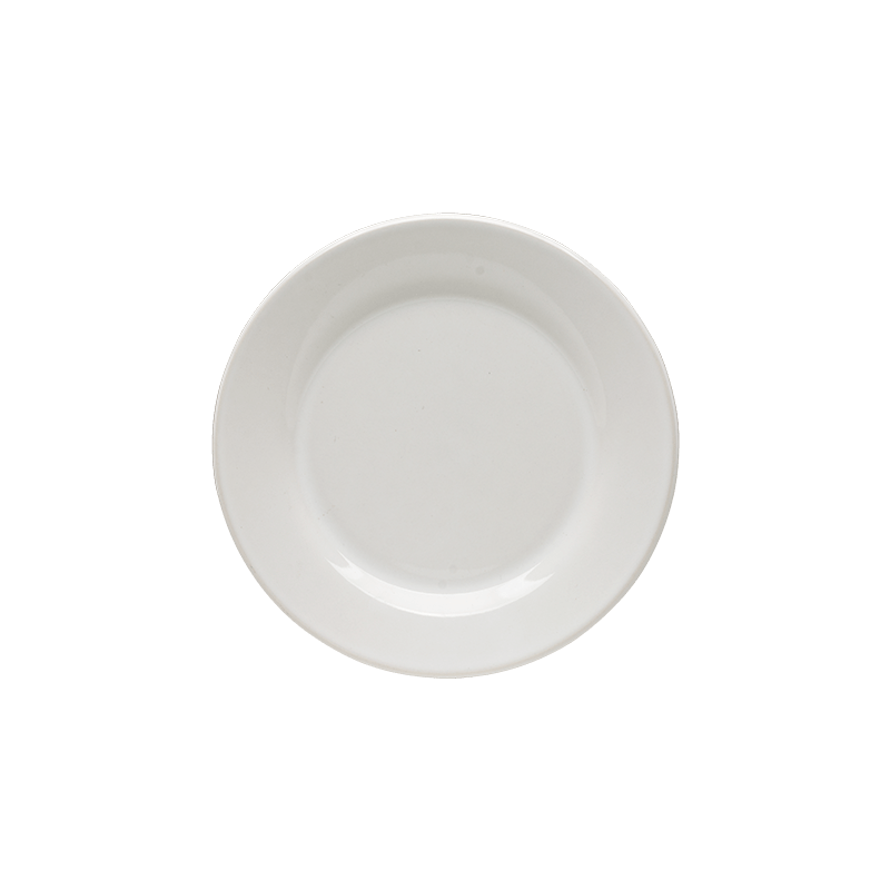 Plato Trinche Blanco Glacial 23cm - Santa Anita