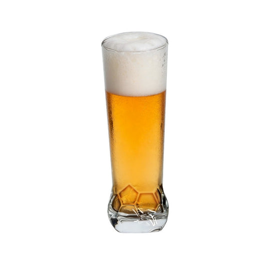 Vaso Cervecero de vidrio Libbey 420ml Balón Futbol Mundial