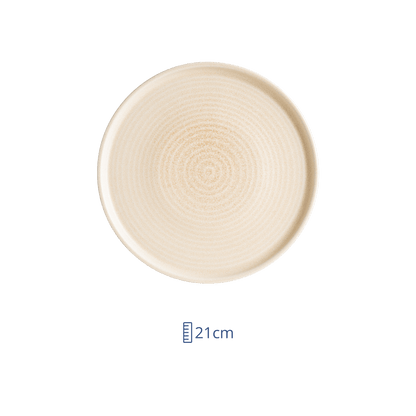Plato Trinche Ceramica Mirage