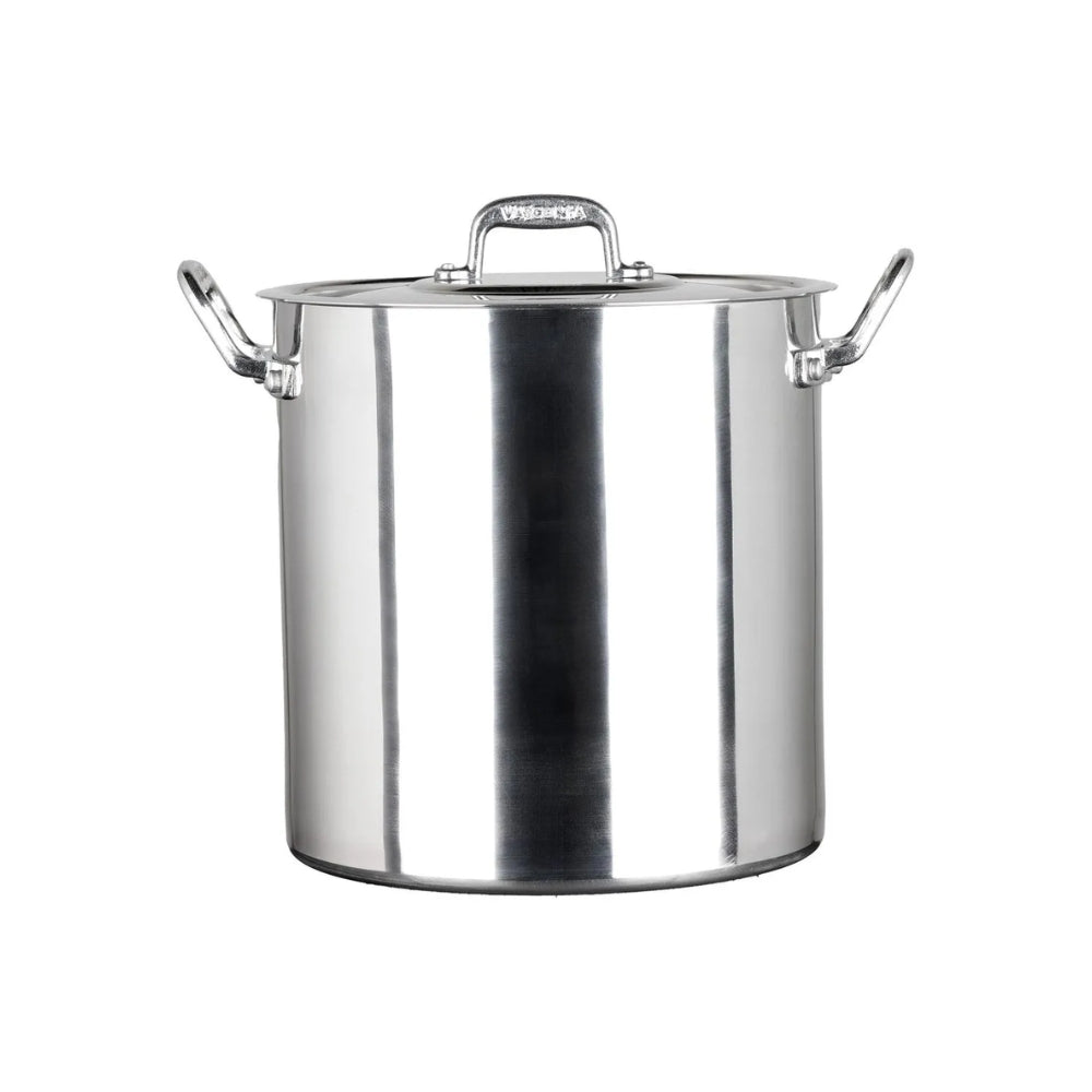 Olla Alta Aluminio 24cm | 10 L  4 mm Vasconia Acorazada