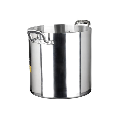 Olla Alta Aluminio 24cm | 10 L  4 mm Vasconia Acorazada