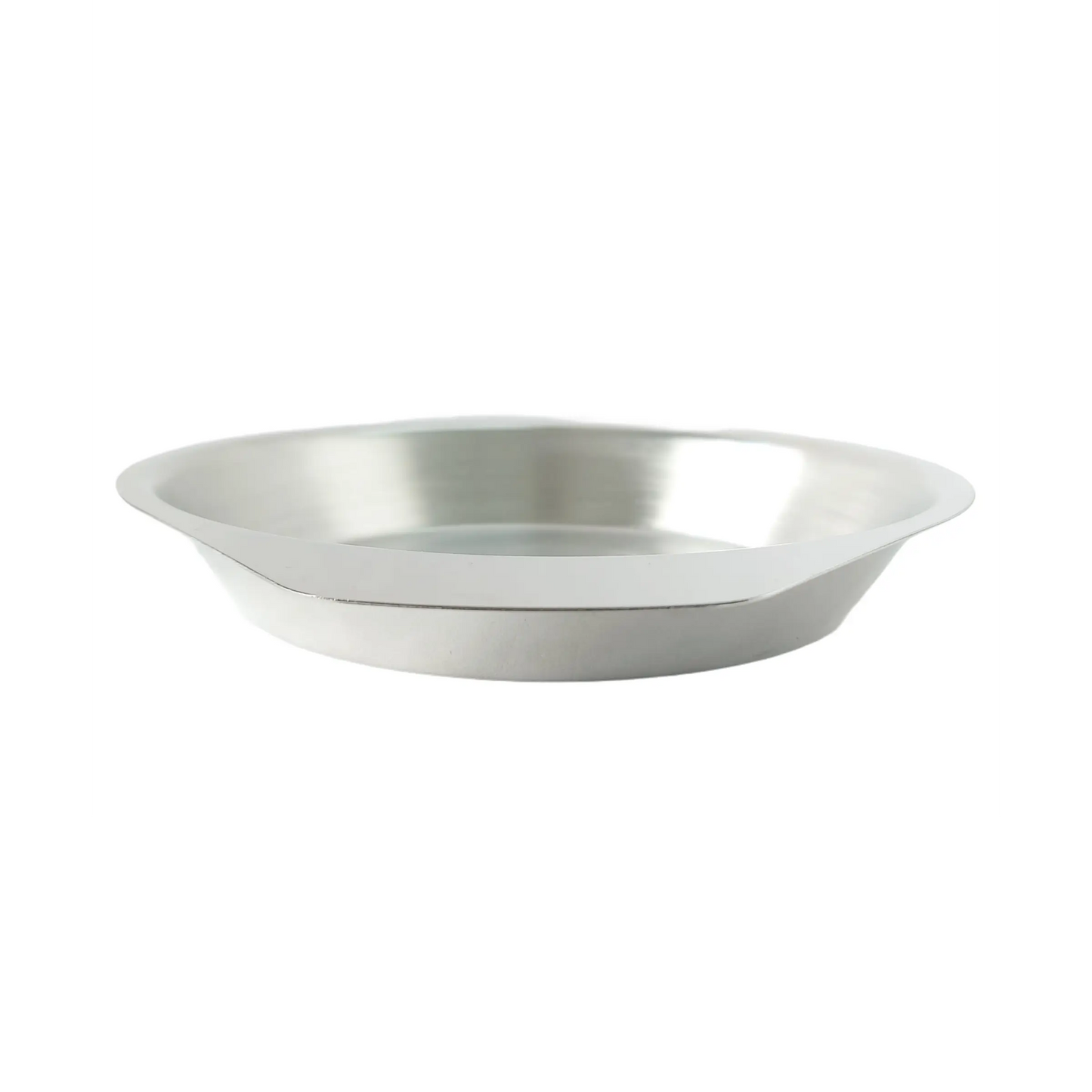 Plato Para Gratinar de Acero Inoxidable
