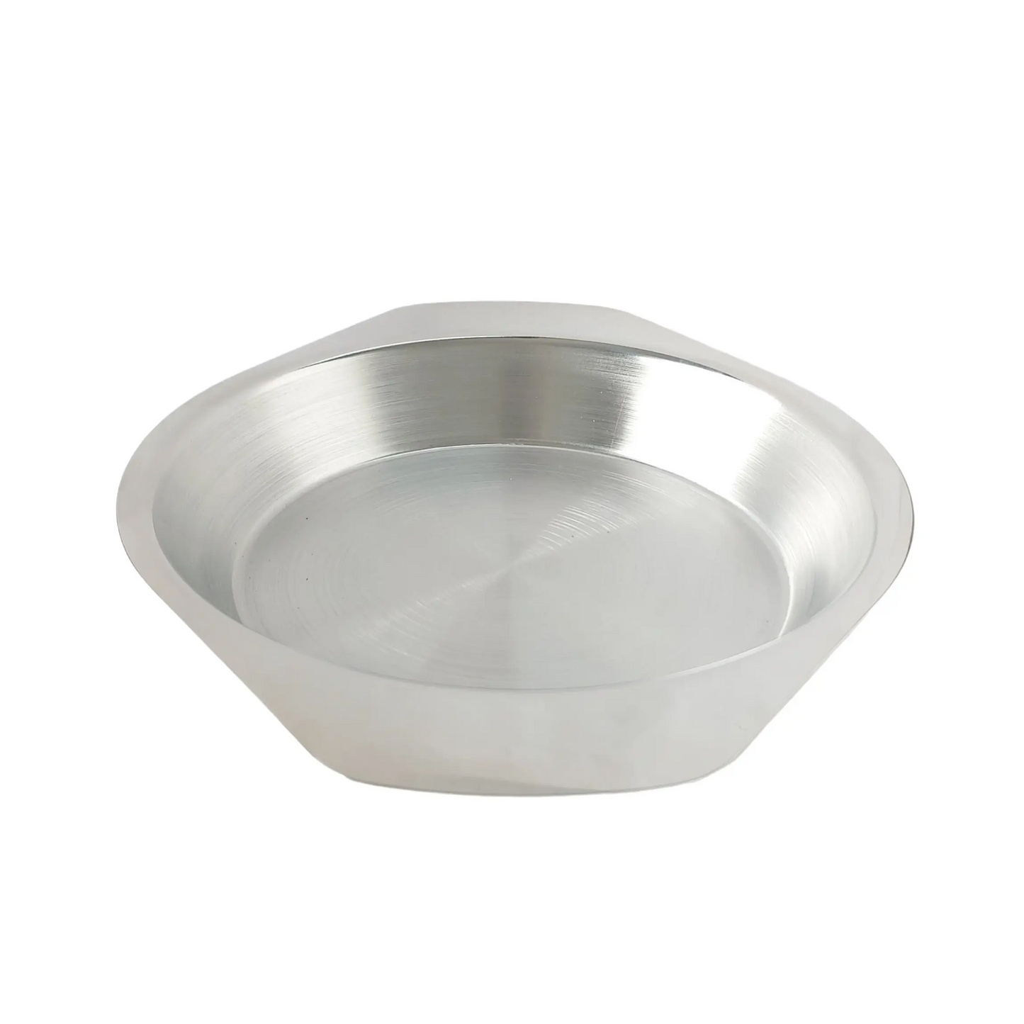 Plato Para Gratinar de Acero Inoxidable