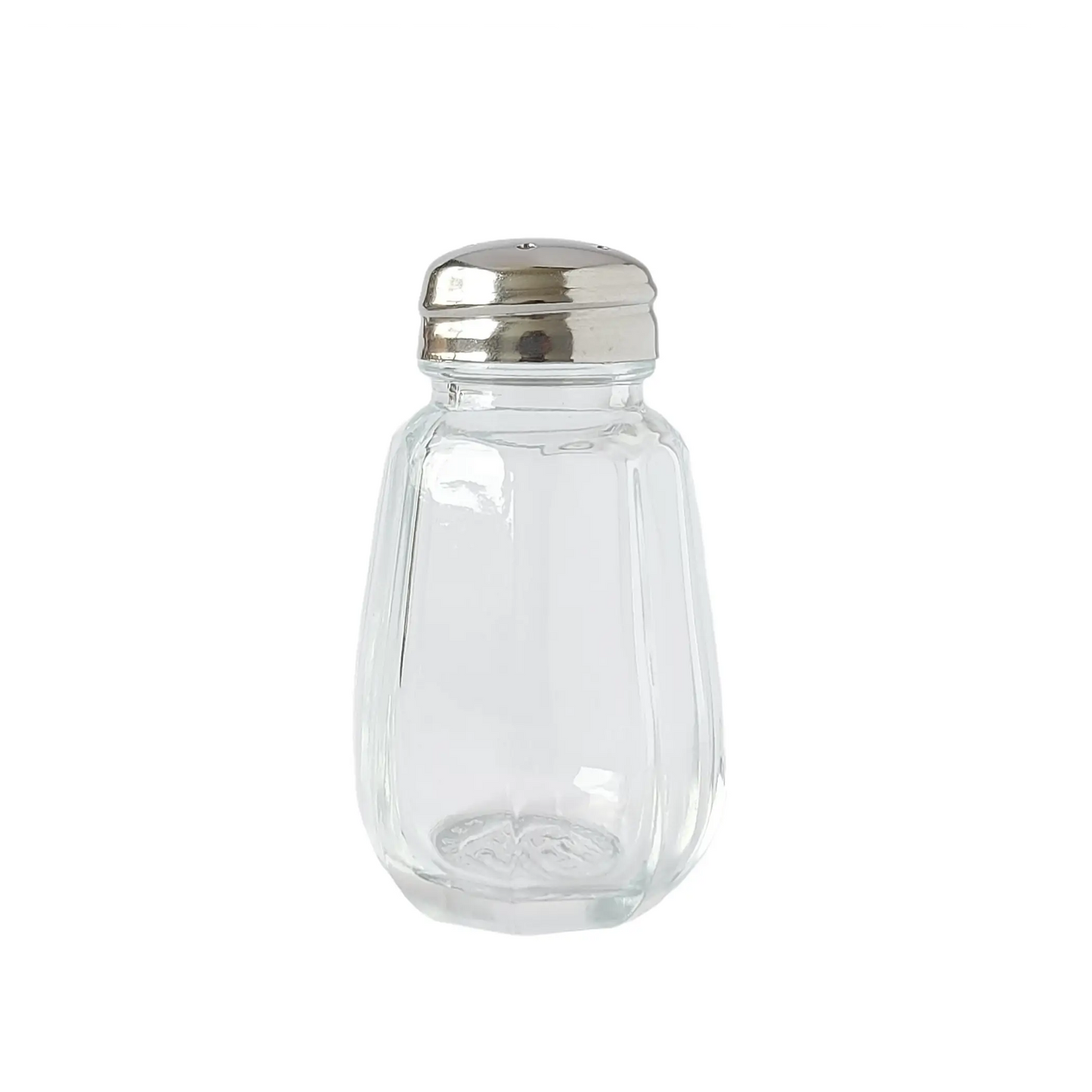 Salero Europeo de Vidrio  con tapa Acero 40ml - Uria
