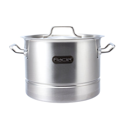 Vaporera Tamalera 12 L | 28 cm Acero Inoxidable Inducción Fraciel