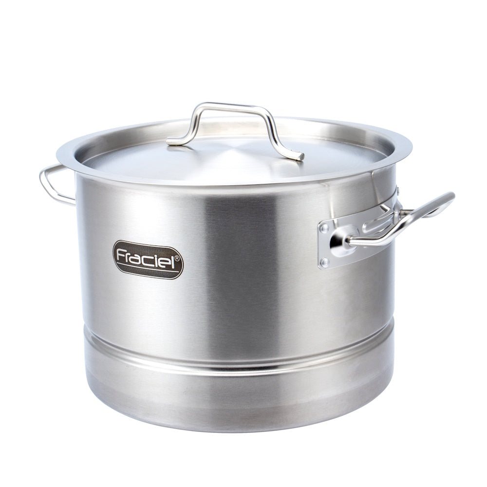 Vaporera Tamalera 12 L | 28 cm Acero Inoxidable Inducción Fraciel