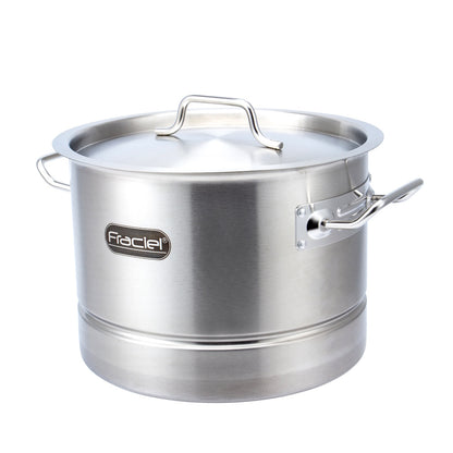 Vaporera Tamalera 12 L | 28 cm Acero Inoxidable Inducción Fraciel